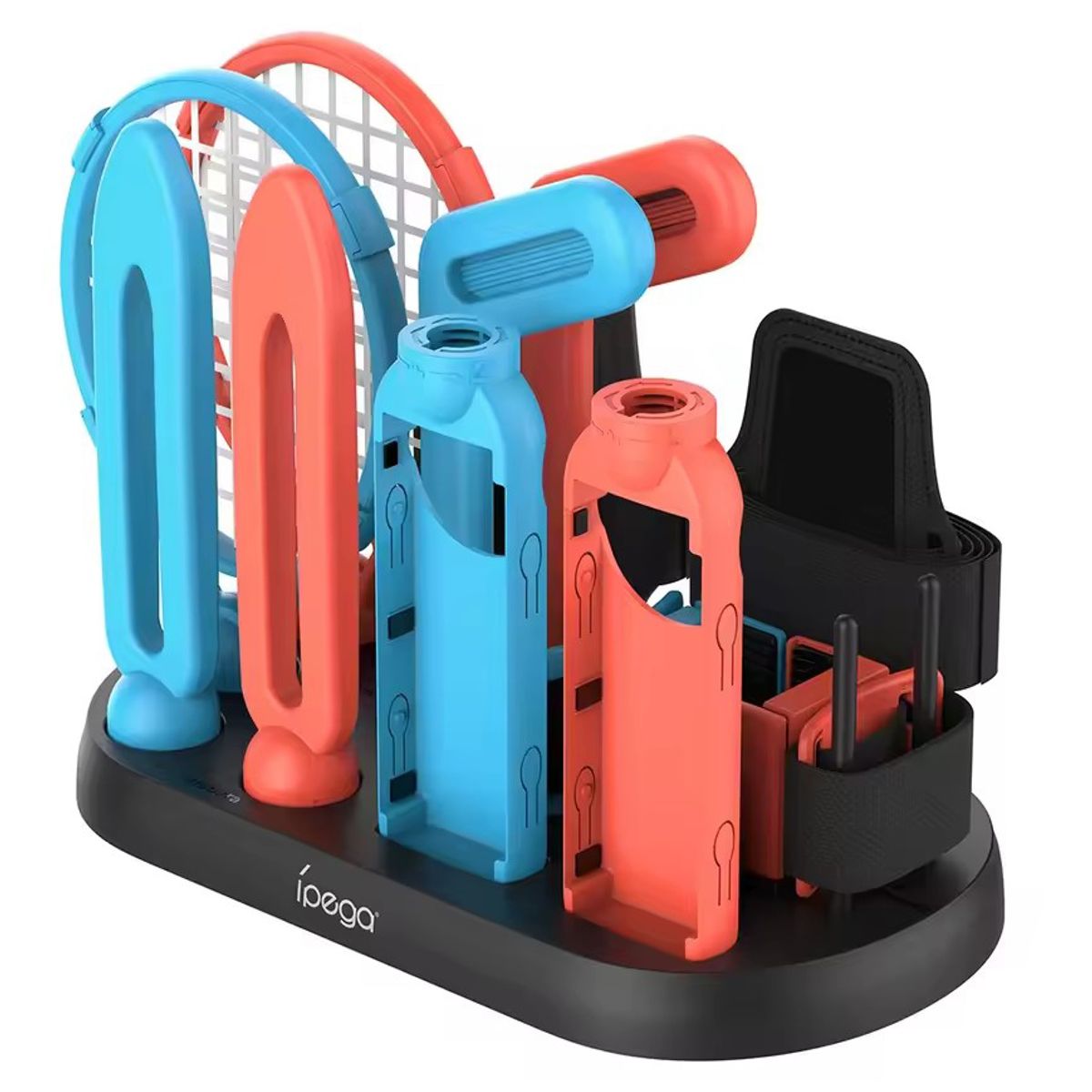 IPEGA - Kit Accesorios Deportivos Nintendo Switch 2 Con Base Organizador Ipega