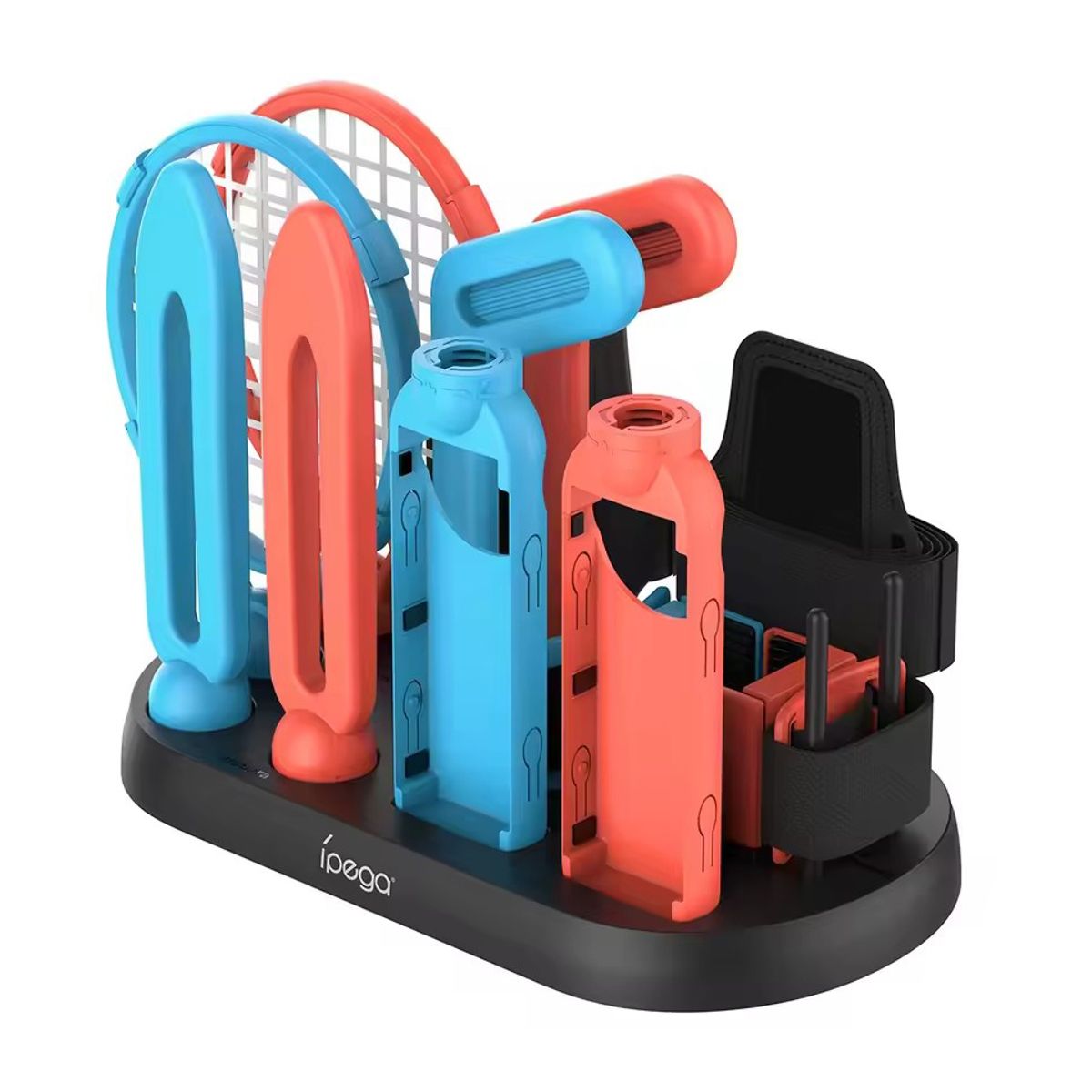 IPEGA - Kit Accesorios Deportivos Nintendo Switch 2 Con Base Organizador Ipega
