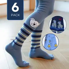 UTILISIMO - Pack 6 Pantys Primera Capa Diseños Surtidos Ballerina Niño