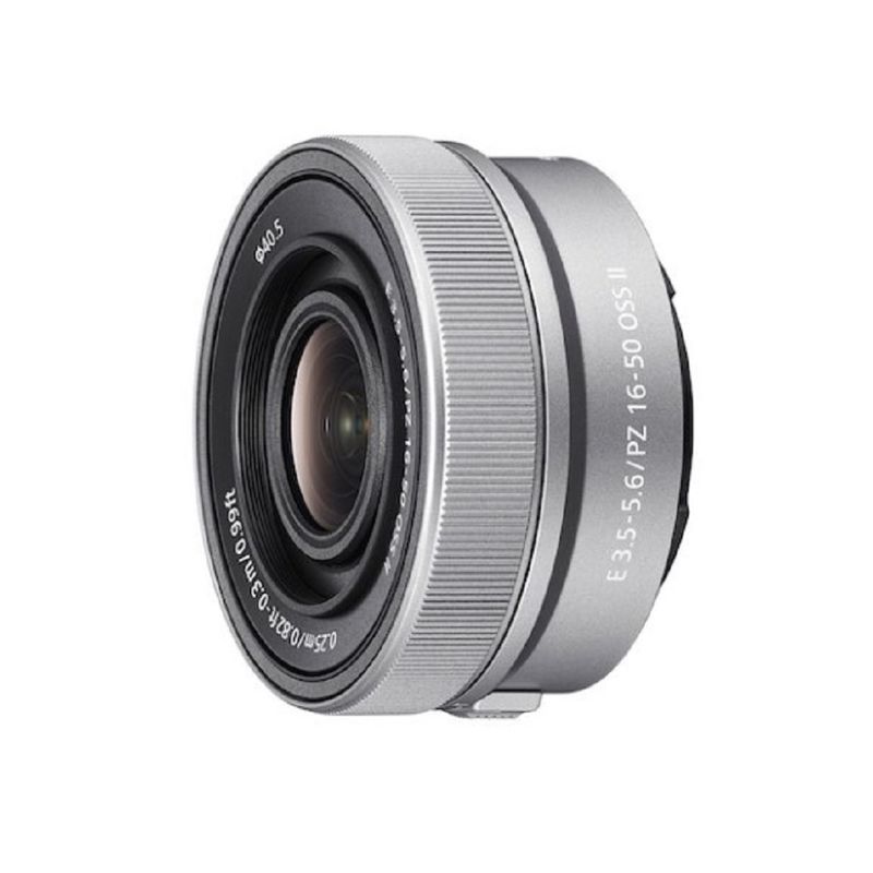 SONY - Sony E PZ 16-50mm f/3.5-5.6 OSS II Lente Bulk - Plata