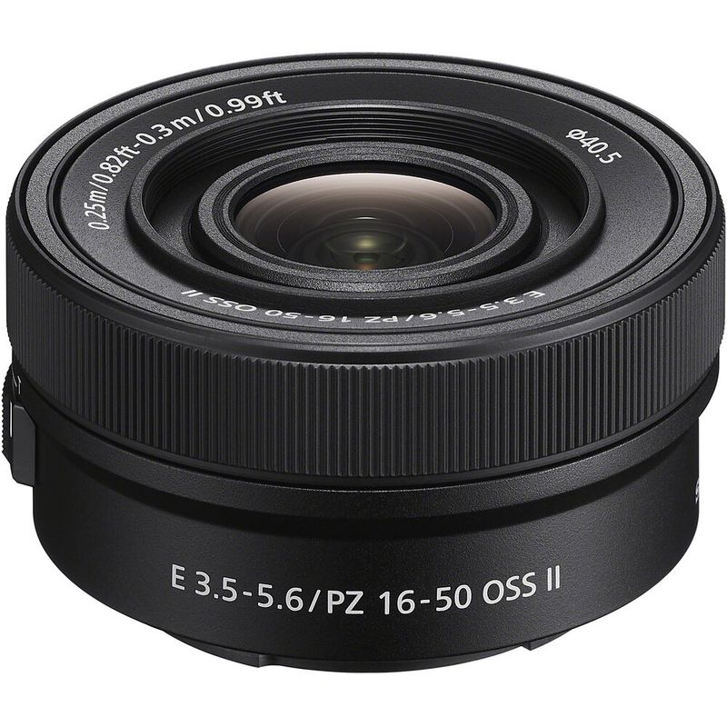 SONY - Sony E PZ 16-50mm f35-56 OSS II Lente Bulk - Negro
