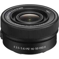 SONY - E PZ 16-50mm f35-56 OSS II Lente Bulk - Negro