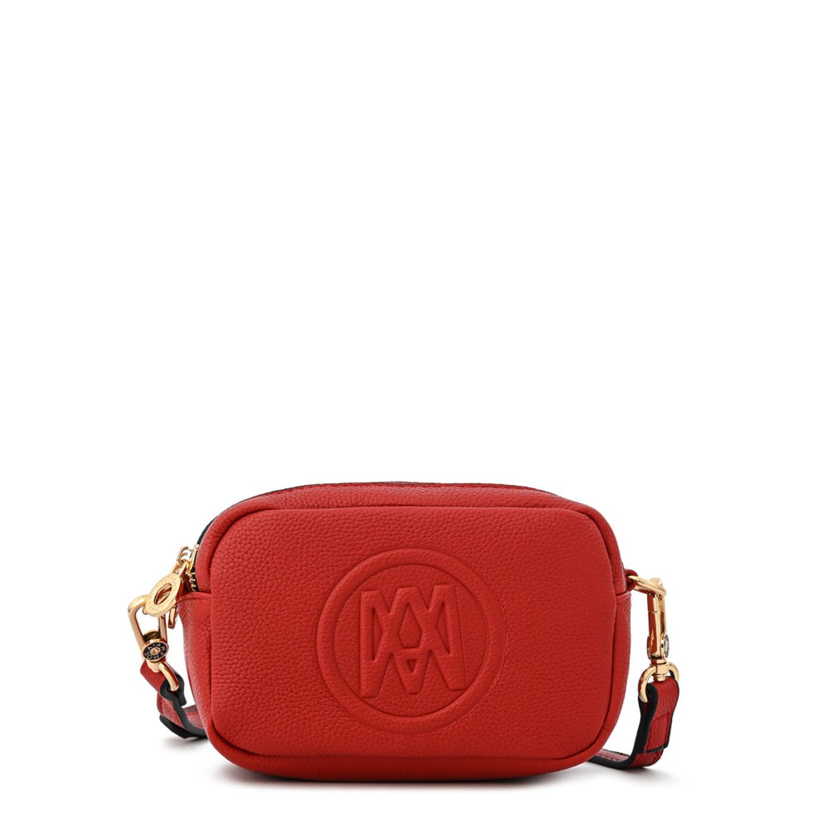 AMPHORA - Cartera bandolera delia pequeña rojo