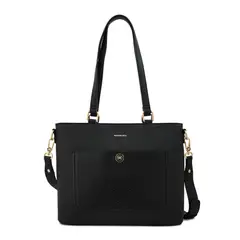 AMPHORA - Cartera tote grace mediana negro especial