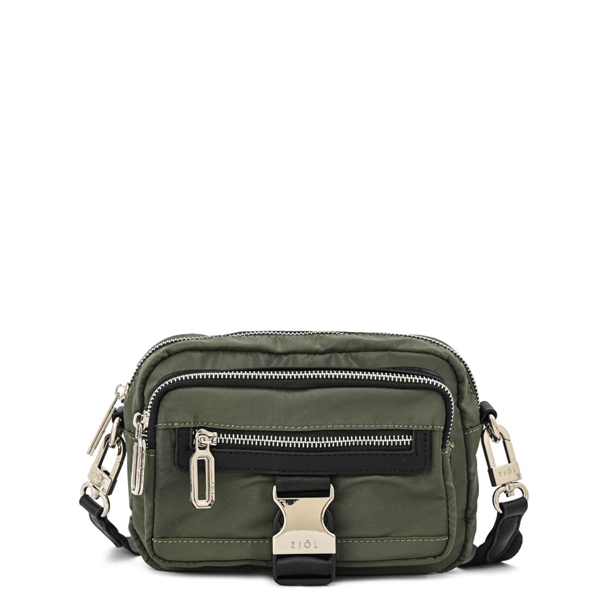 ZIOL - Cartera bandolera carla mediana verde oliva