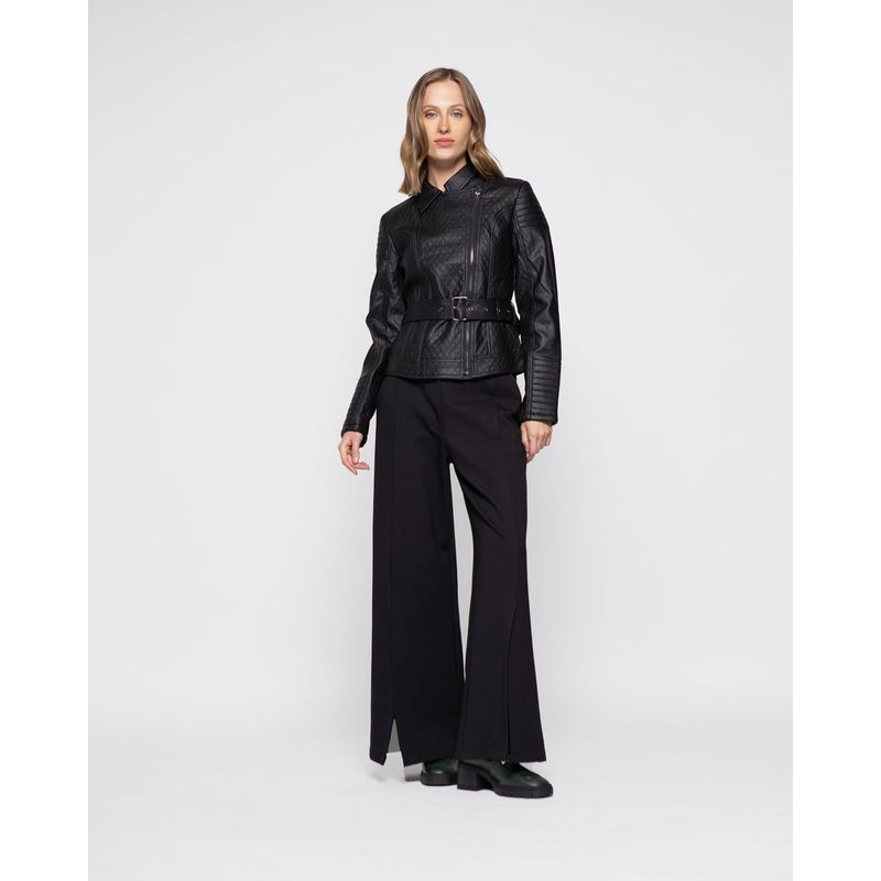 LUDOVICA - Chaqueta Mujer Orquidea Negro Ludovica
