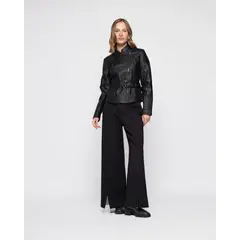 LUDOVICA - Chaqueta Mujer Orquidea Negro