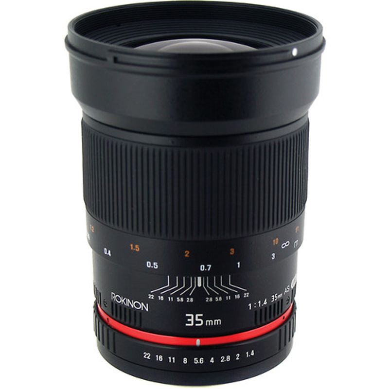 SAMYANG - Samyang (Rokinon) 35mm f/1.4 AS UMC Lente Para Fujifilm X - Negro