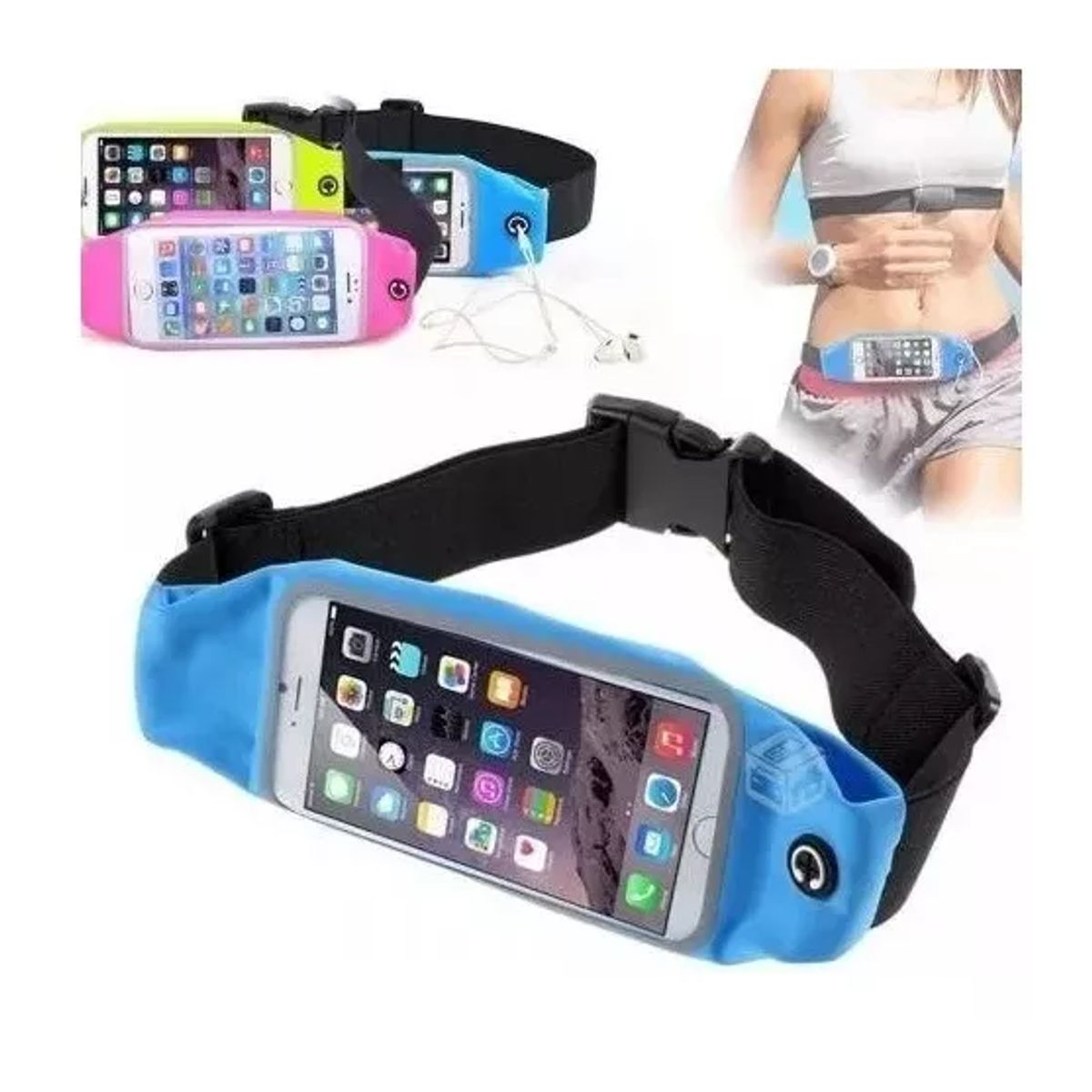 IRM - Banano Touch Cinturón Deportivo Celular Running Elasticado