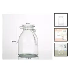 GENERICO - Macetero De Vidrio 18Cm Para Flores