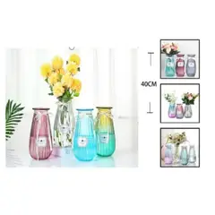 GENERICO - Macetero De Vidrio 40Cm Para Flores Florero