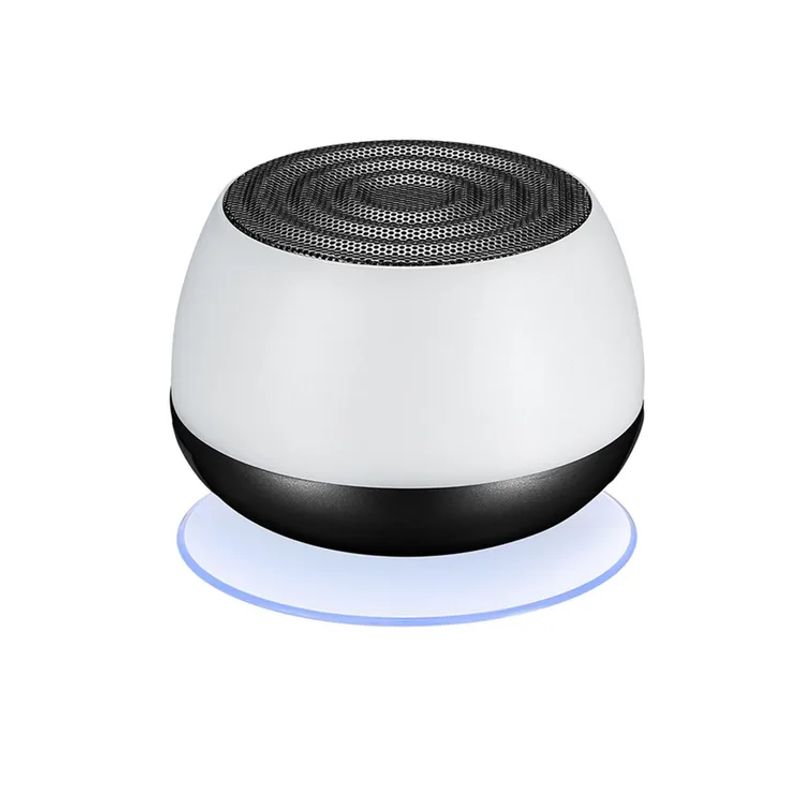 GENERICO - Mini Reproductor Altavoz Portátil Con Luz Ventosa Radio Fm