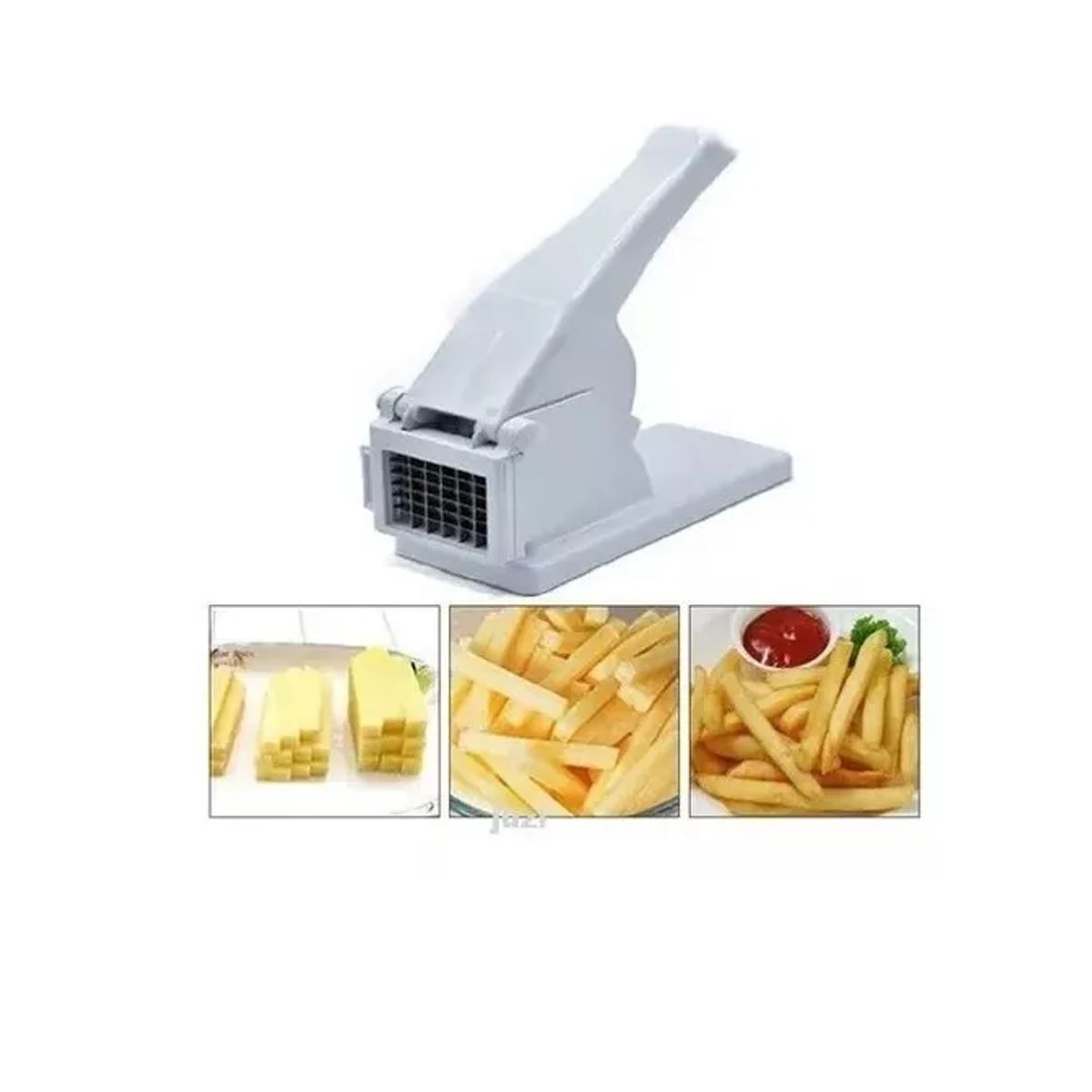 CARIBEE - Cortador Picador De Papas Fritas Rebanador Maquina