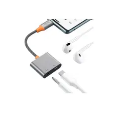 GENERICO - Convertidor De Audio Tipo C A Tipo C + Dc 35mm Digital