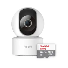 XIAOMI - Cámara Smart C200 + Sandisk MicroSDXC Ultra 64GB