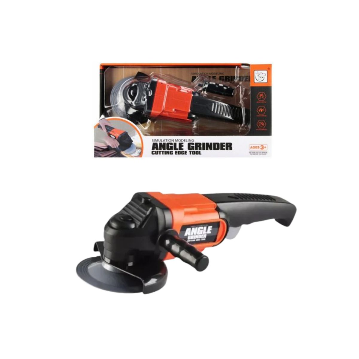 GENERICO - Amoladora Angular Para Niños Herramienta De Juguete
