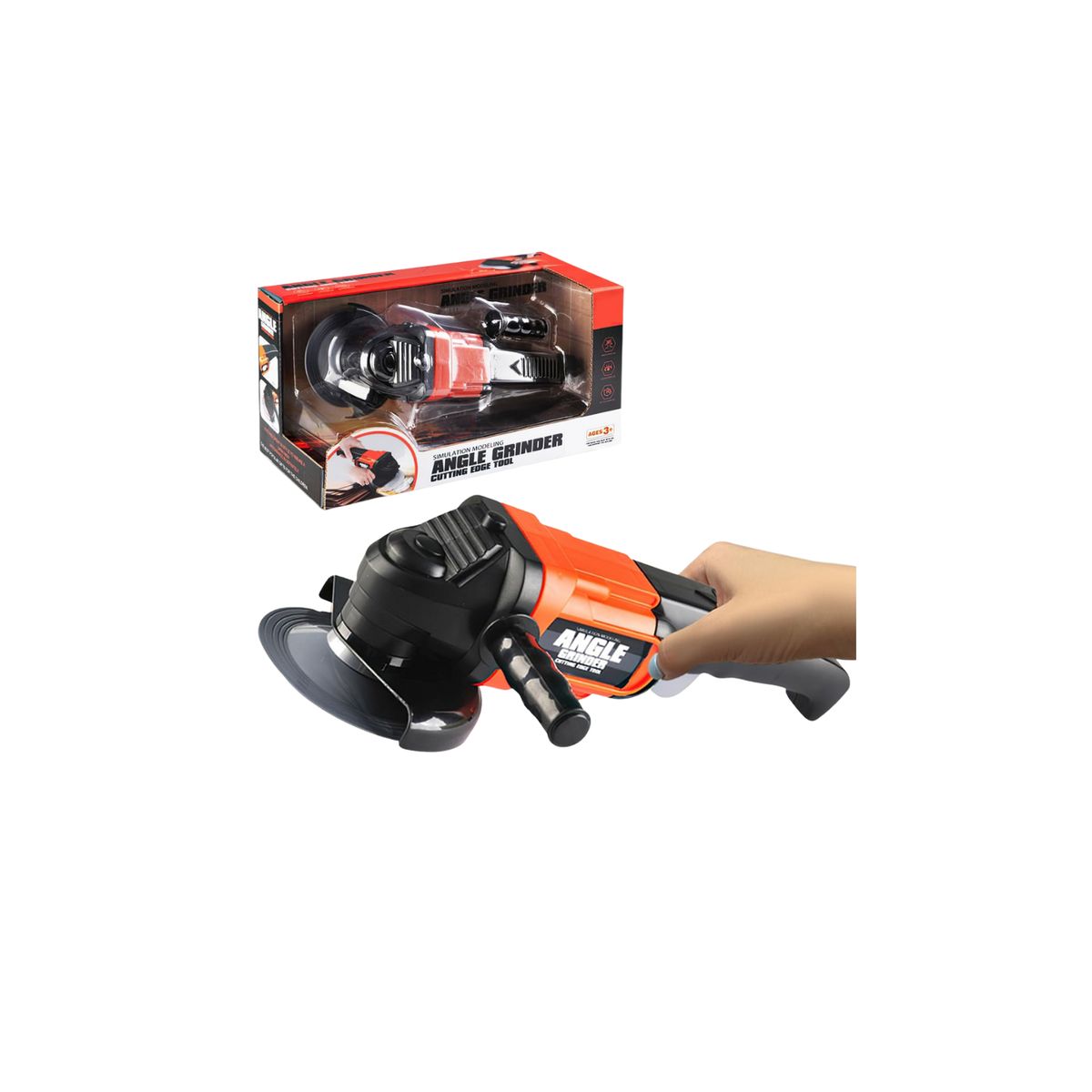 GENERICO - Amoladora Angular Para Niños Herramienta De Juguete