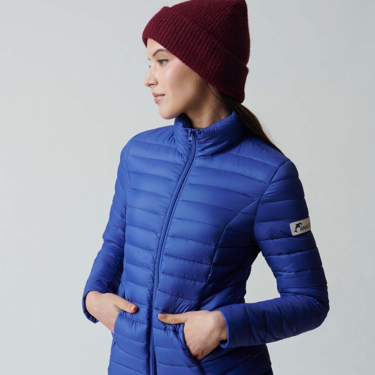 ANASTAZE - Parka Mujer pluma Anastaze