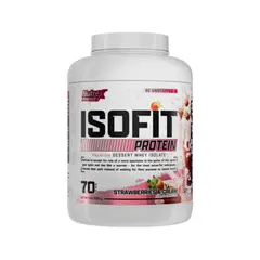 GENERICO - PROTEINA ISOFIT 5.1LB 70 SV STRAMBERRIES & CREAM - NUTREX