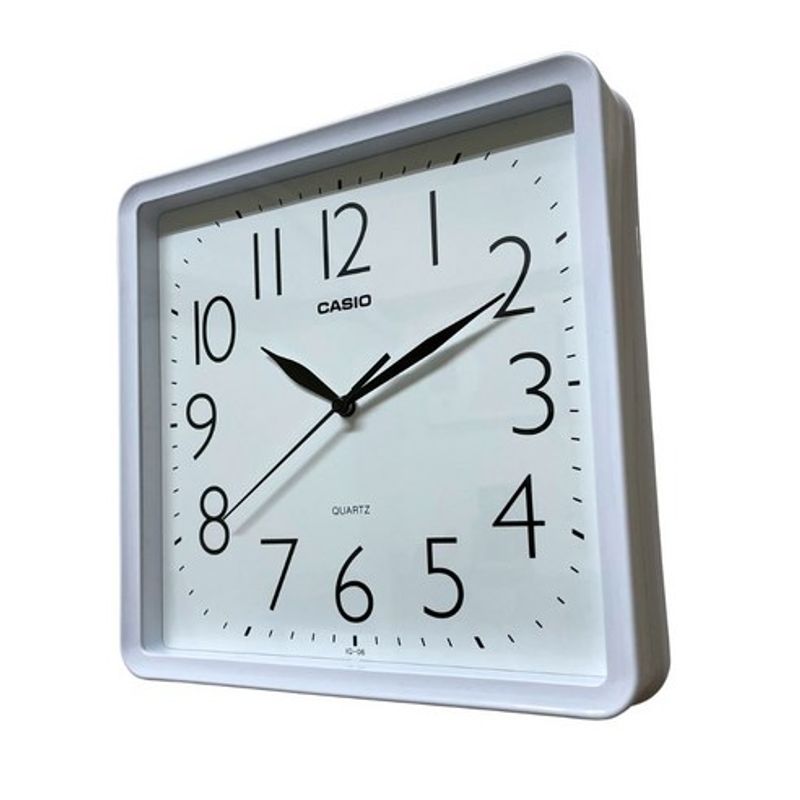 CASIO - reloj mural casio IQ06-7D ANALOGO PLASTICO