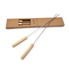DECO EXPRESS - Set 4 Fierros para Anticuchos
