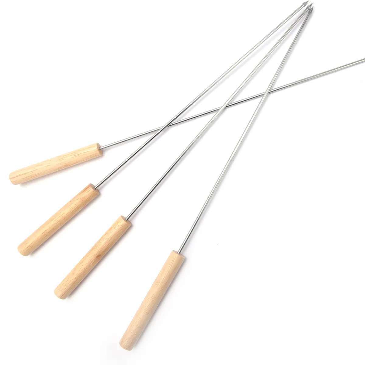 DECO EXPRESS - Set 4 Fierros para Anticuchos