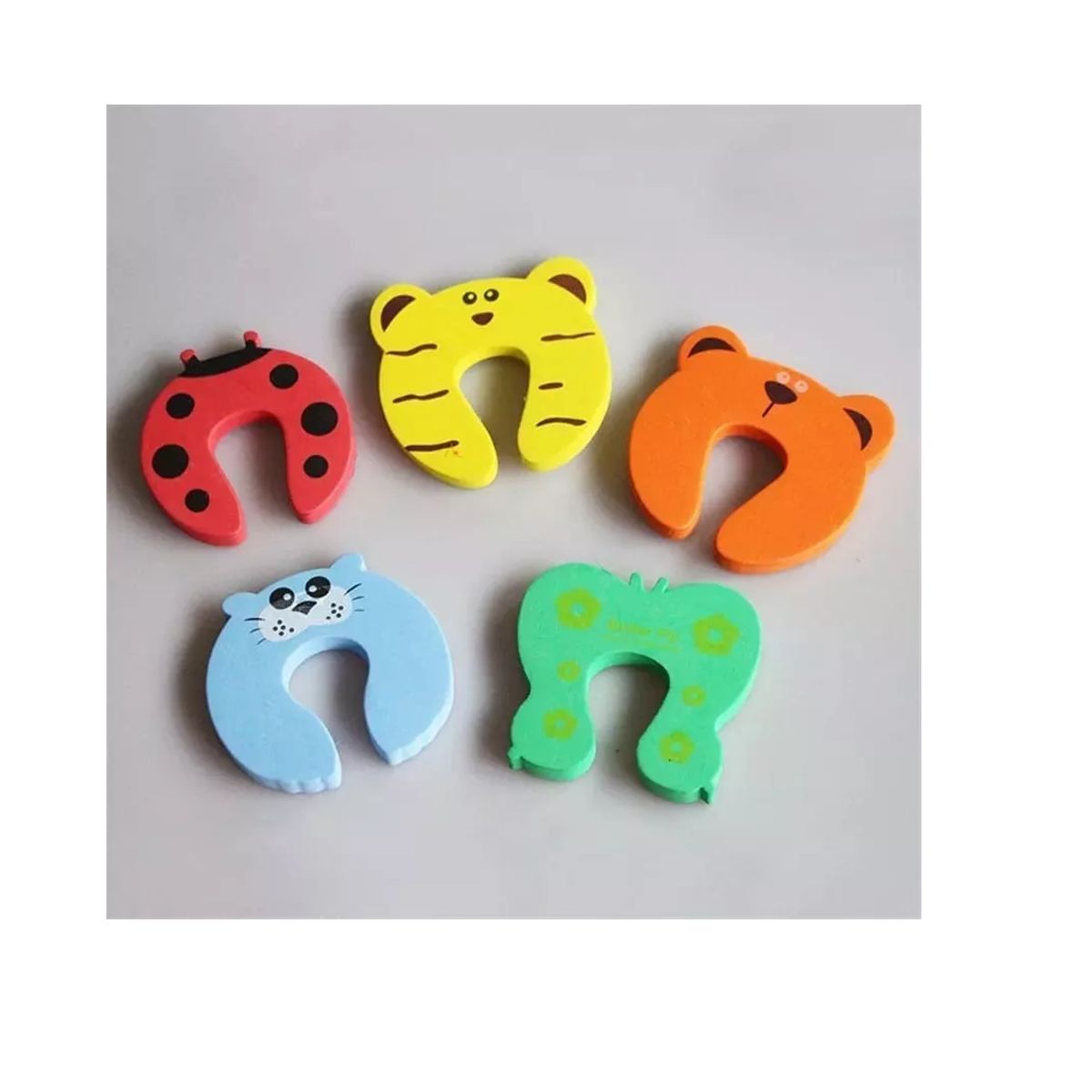 Pack 6 Protectores De Puerta Seguridad Niños, marca CARIBEE - Foto 2