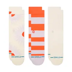 STANCE - Sock Women Prowess Crew 3 Pack Canvas - Multicolor