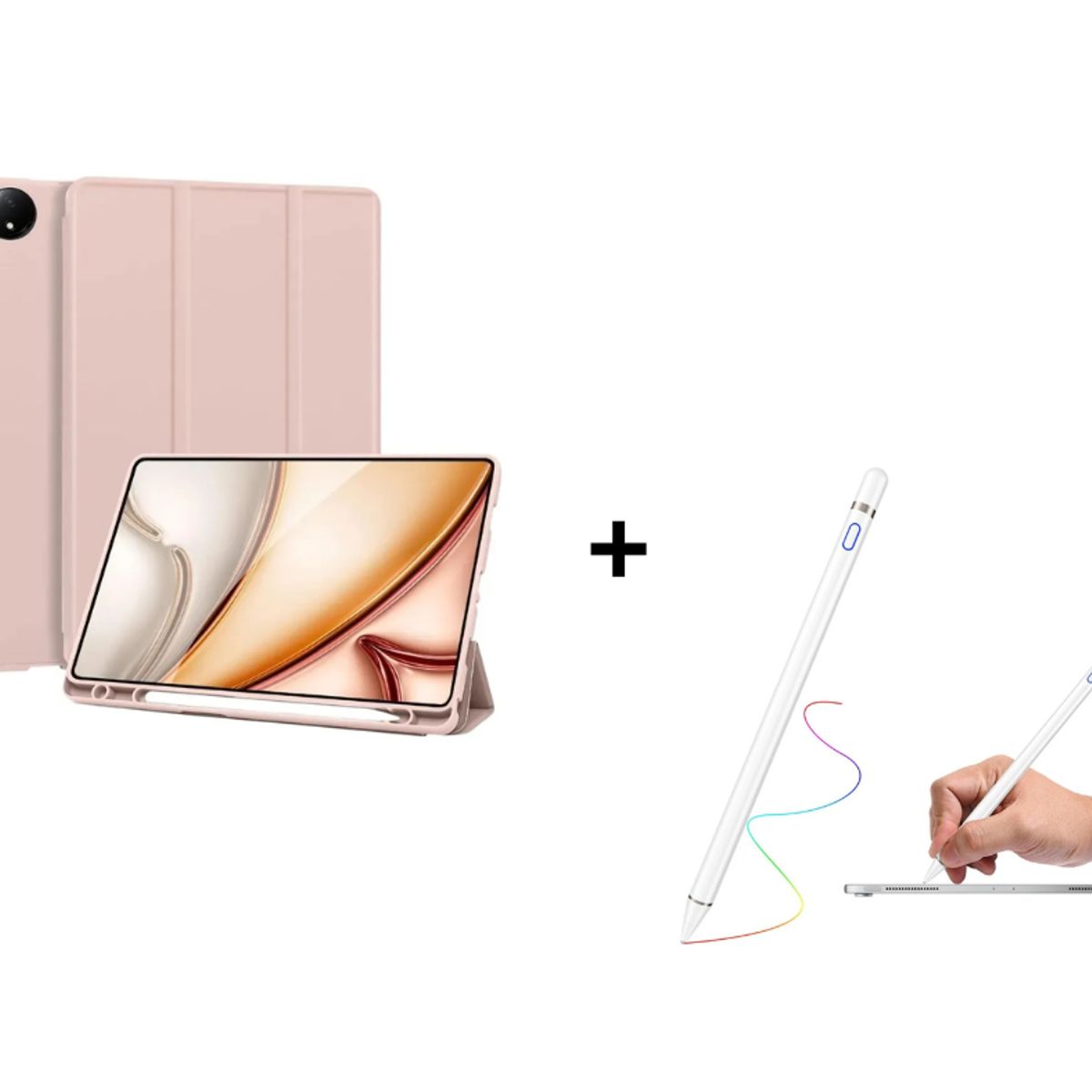 GENERICO - Pack Carcasa Smart Case Para Xiaomi Redmi PAD SE 8.7 + Lápiz Pencil