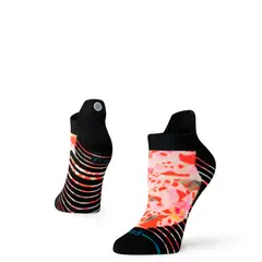 STANCE - Sock Women Encyclia Mid Crew Red Black - Rojo