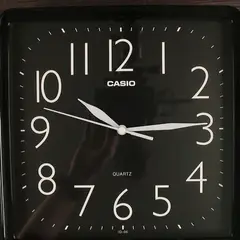 CASIO - RELOJ MURAL IQ06-1DF ANALOGO PLASTICO