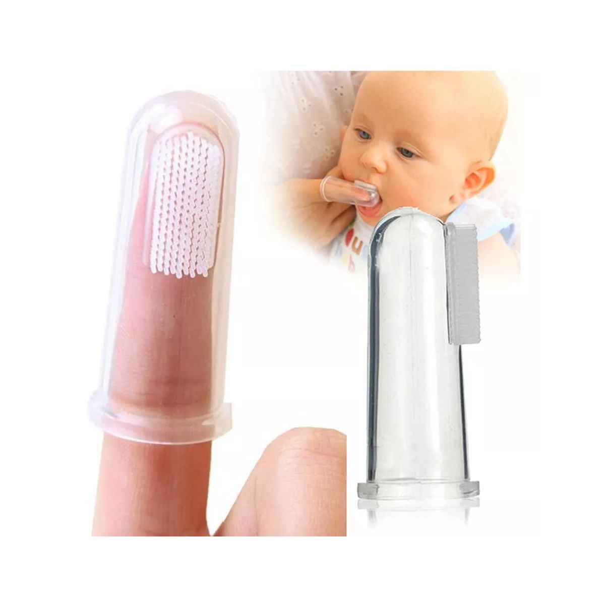 CARIBEE - Cepillo Dedal Dientes Encías Bebé