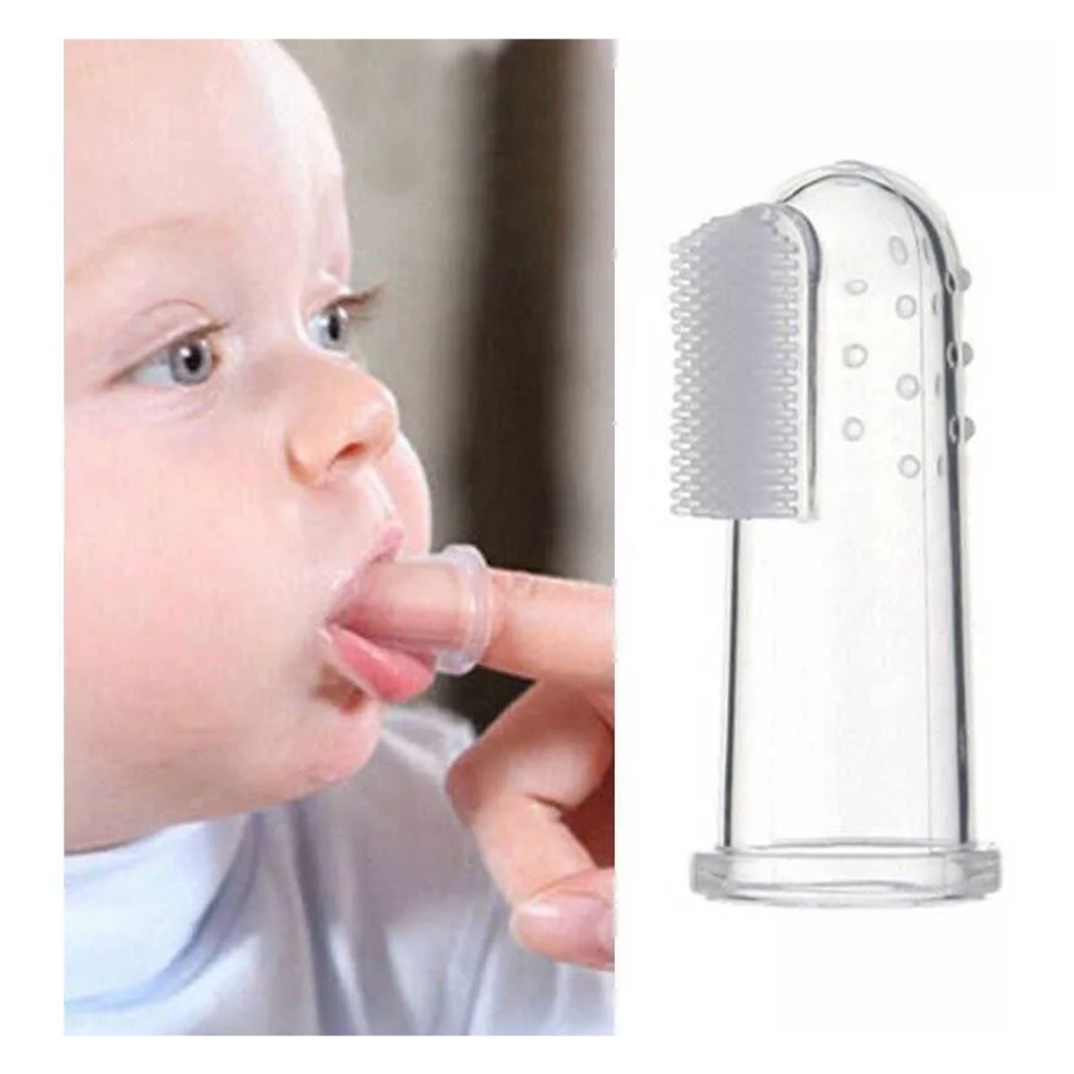 CARIBEE - Cepillo Dedal Dientes Encías Bebé