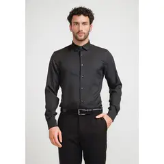 PERRY ELLIS - Camisa Hombre Total Stretch Negro