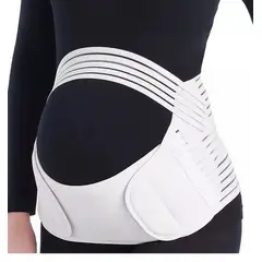 GENERICO - Faja Maternal Soporte en Espalda ajustable Prenatal Post Natal SM
