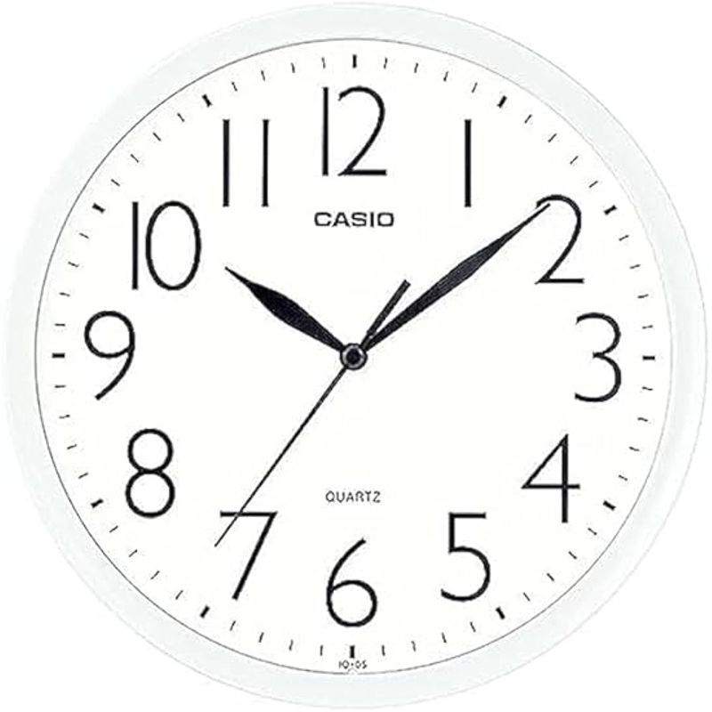 CASIO - RELOJ MURAL CASIO IQ05-7DF ANALOGO PLASTICO