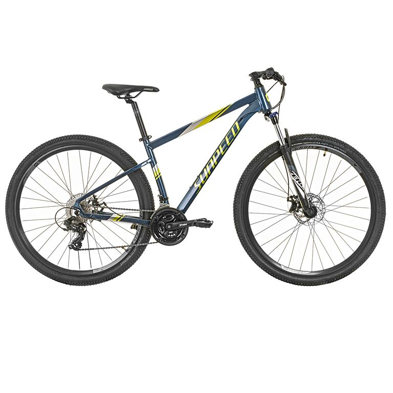 BICICLETA ZERO AZUL AMARILLO 29