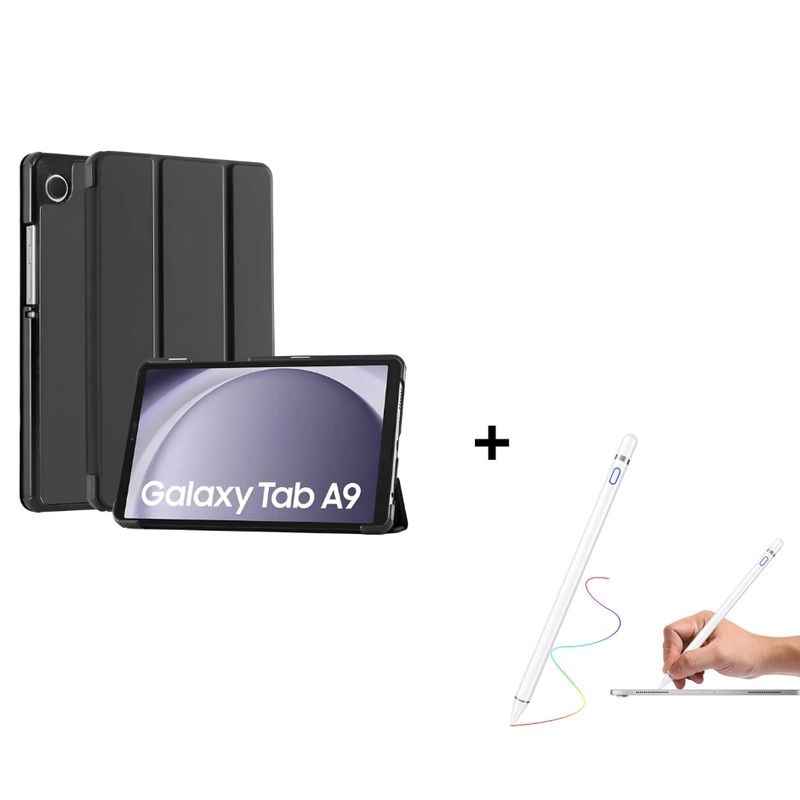 GENERICO - Pack Carcasa Smart Case Para Galaxy A9 Plus 11 + Lápiz Pencil