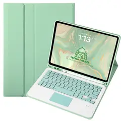 GENERICO - Fundas Con Teclado TouchPad Para iPad 10,2 (7,8,9 GEN) Incluye letra Ñ