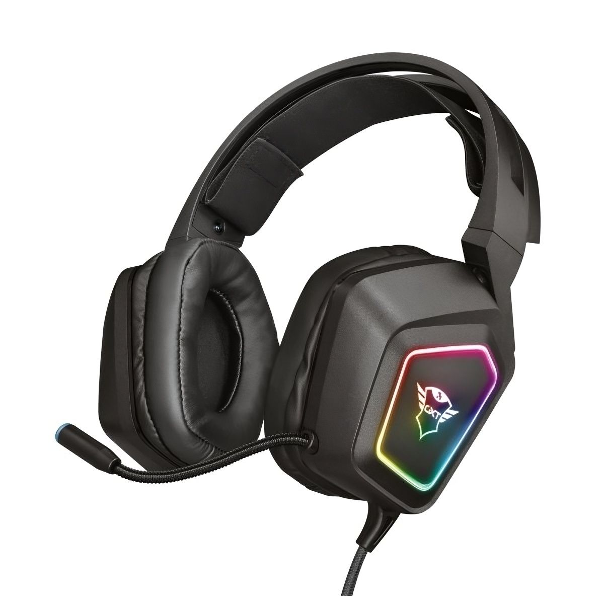 TRUST - Audífonos Gamer Sonido envolvente GXT 450 BLIZZ RGB 7.1