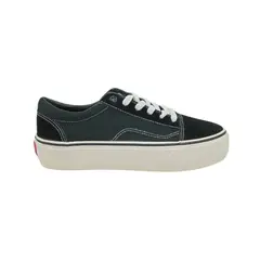 HERIEL - Zapatilla Negra Textil Mujer