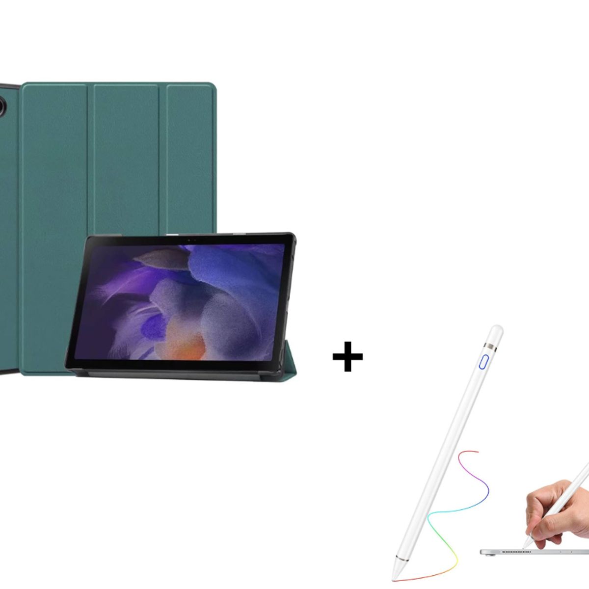 GENERICO - Pack Carcasa Smart Case Para Galaxy A9 87+ Lápiz Pencil