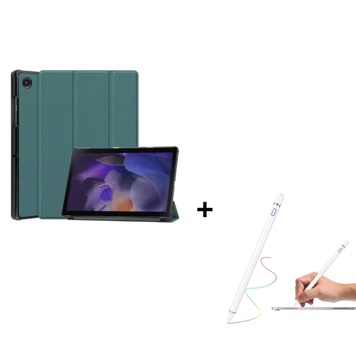 GENERICO - Pack Carcasa Smart Case Para Galaxy A9 87+ Lápiz Pencil