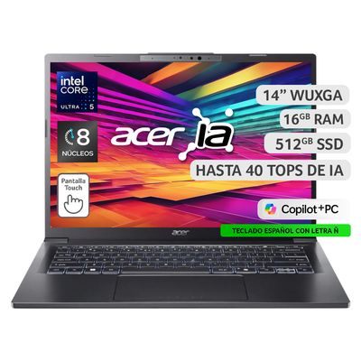 Acer Notebook Copilot+ Pc Aspire Ia A14-52Mt-59Pe Intel