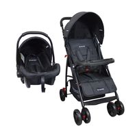 Coche Travel System Summer Negro
