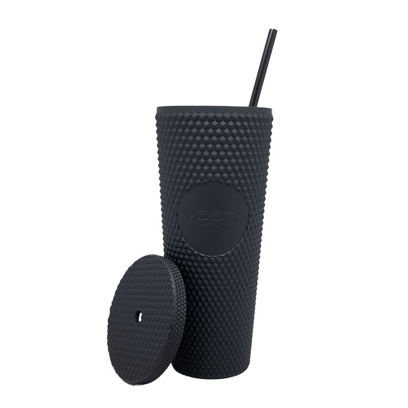 KEEP - Vaso Tumbler Venti Bombilla Keep - NEGRO
