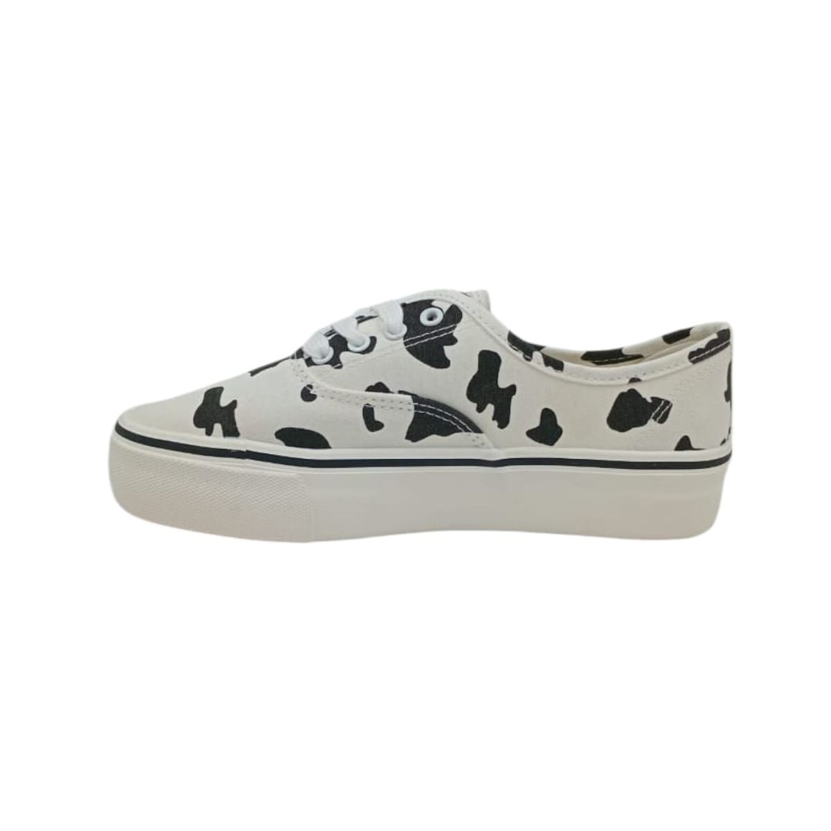 HERIEL - Zapatilla Blanca Print Mujer