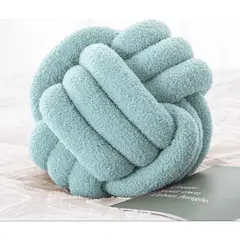 GENERICO - Cojín Decorativo Nudo Celeste Toque Chic y Acogedor