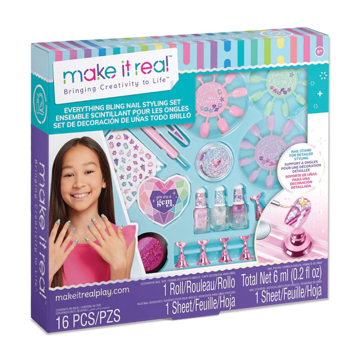 MAKE IT REAL - Diseño de Uñas Everything Bling Make It Real