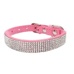GENERICO - Collar con Brillantes para Perritas pequeñas o Gatas Glam XS
